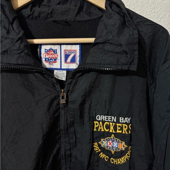 1998 Packers Super Bowl XXXIl Windbreaker XL - Picture 3 of 10